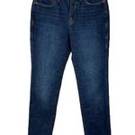 Madewell  SZ 27 Stovepipe Full-Length Jeans Hi-Rise Zip-Fly Pocket Whiskered Blue Photo 0