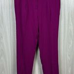 Diane Von Furstenberg ‎ Womens Pants 12 Jacques Cady Crepe Fuchsia Career Bright Photo 0