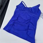 Athleta NWT Blue Tankini 38 B/C Photo 8