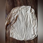 Ruff Hewn 🤍  Womens 100% Cotton long sleeve blouse - Size large Photo 3