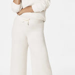 Spanx NWT  Air Essentials Cropped Wide Leg Pants Cream Size 1X Photo 0