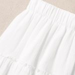 SheIn White Skirt Photo 3