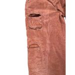 BDG Urban Outfitters Corduroy Cargo Pants Rust Orange Wide Leg Women's Size S Photo 6