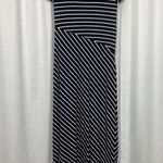 Athleta Blue&White Stripe Makai Maxi Dress Sz.M Photo 3