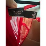 Victoria's Secret Bustier Lingerie Top Size 34B size XS/S Red Lace Adjustable Photo 2