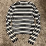Rue 21  Monochrome Striped Turtleneck Photo 3