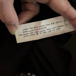 Zara TRF Size M Gingham Embroidered Mini Dress Tassels Boho Eyelet Babydoll Black Size M Photo 3