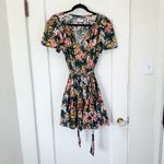 Velvet Tees Velvet | Anthropology Keelin 100% Cotton Mini Floral‎ Sundress Dress in Daffodil Photo 3