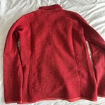 Patagonia Red Better Sweater 1/4 Zip Fleece Photo 3