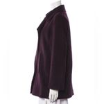 Vince  Wool Peacoat Blazer Jacket Purple Women’s Size Large Pristine Condition Photo 3