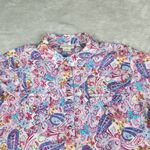 Ariat Womens Snap Button Western Shirt Long Sleeve Paisley Size L Large Cowgirl Photo 1