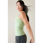 Athleta New M Renew Scoop Neck Tank Rib Mint Tint Green Size Medium Photo 1