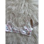 SKIMS Skim Fits Everybody Lace Scoop Bralette Marble Candy Heart Print Size Medium Photo 3