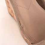 Charles David  Faux Suede Cork Wedges Size 10 Photo 3
