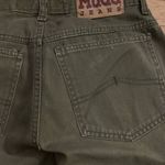 Mudd 90s Green Cargo Flare Pants Photo 4