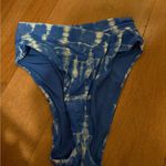 Aerie Blue Tie-Dye Bikini Bottom Photo 0