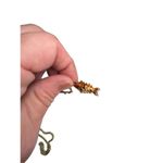 Enamel KOI Gold Fish Moveable Articulated Pendant Charm Cloisonné Orange Photo 5