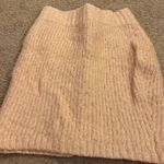 Lovers + Friends  peach knit skirt small Photo 2