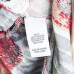 Cato Womens Kimono Duster Size L Multicolor Embroidered Boho Floral Resort Tropical Photo 8