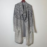 Athleta Cashmere Wool Blend Alice Midnight Wrap Long Cardigan Sweate sz XL Photo 1