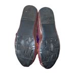 Sadin Multicolored Pakistani Khussa Shoes Flats Slip On Slippers size 8 Brown Photo 6