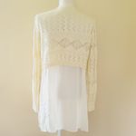 Simply Couture  pointelle mixed duster size xl Photo 3