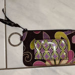 Vera Bradley  Purple and Brown Keychain Photo 0