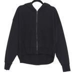 Zella  Swoop Full Zip Hoodie Black Size 2X Photo 2