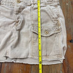 American Eagle Outfitters Beige Cargo Mini Skirt size 10 Vintage Y2K Photo 7