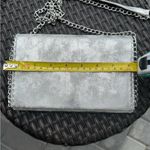 Chelsea28 silver crossbody shoulder clutch wallet bag Photo 5