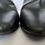 Black Faux Leather Studded Ankle Booties Size 8 Photo 4