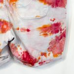 Lane Bryant Plus Size 28 Bermuda Shorts Handmade Tie Dye Pink Orange Denim 1123 Photo 9