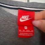 Nike Gray Cropped Crew Neck Photo 1