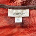 Dress Barn Early 2000's Burgundy Brown Whimsygoth Crushed Velvet Corset Style Top Photo 5