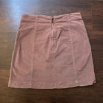 Free People  Modern Femme light brown corduroy mini skirt size 4 Photo 2