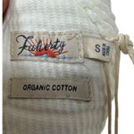 Faherty NWT Womens Walker Corduroy Organic Cotton Overalls Ivory Size Small Boho Photo 4