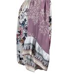 White House | Black Market Satin Floral Off The Shoulder Blouse Size Small Photo 2