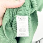 Minnie Rose Women Knit Cotton Cashmere Belted Long Duster Cardigan Sweater Green Photo 6