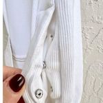 Veronica Beard Veronico Beard Jeans Tiered Austyn Belted Midi Dress White Women's Size Large Photo 5