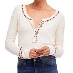 Free People Free‎ People Embroidered Shirt Photo 0