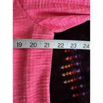 32 Heat Pink Zip Up Sweatshirt Size XL Long Sleeve Logo Pockets Photo 4