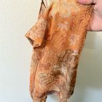 MISA Los Angeles NWT  Womens M Paisley Mesh Romper Tropical Vacation Resortwear Photo 6