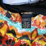 Drama Gold Multicolor Beaded Bandeau Maxi Dress Black Size M Photo 8