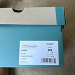 Toms Jocelyn size 8.5 Dune Suede/metallic leather shoe Photo 4