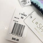 l*space L* Lee Lee Bikini Top in Over the Moon Striped Size XS NWT Photo 4