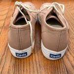 Keds  Women Leather Lace Up Sneakers Nude Casual Everyday Comfort Size 8.5 Photo 3