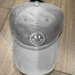 Corduroy Grey Baseball Smile Hat Gray Photo 0