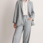 Madewell The Neale Straight-Leg Pant in Drapeweave Overcast Size 2 2023 Office Photo 1
