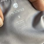 Apana  | Gray Sheer Swiss Dot Lace Panel Leggings Sz S Photo 5