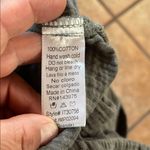 Millibon olive Green Button Down Shirt Classic Collar Gray Size L Photo 6